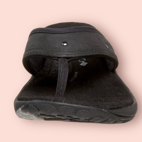 🌸 Columbia Black Kambi Ladies Sandal. 100% Nubuck & Lycra. Ladies size 6 🌸 - Picture 6 of 9